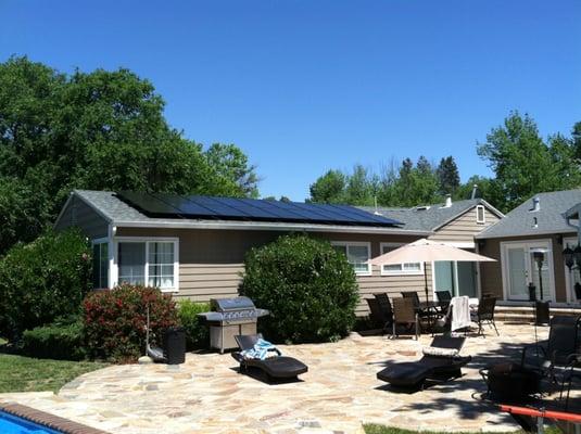 Solar installation in Walnut Creek.