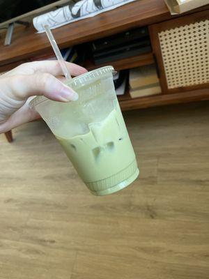 Green tea latte