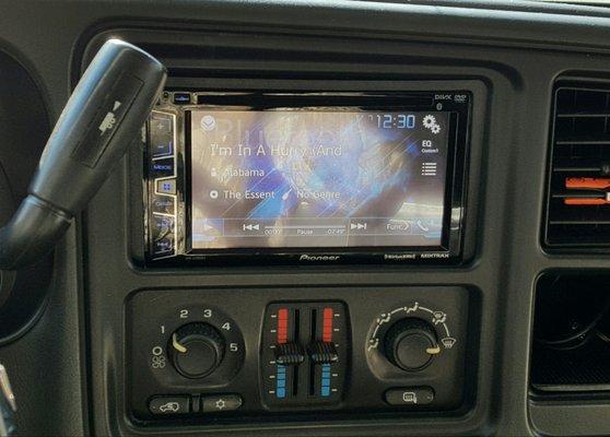 Touch screen blue tooth radio replacement