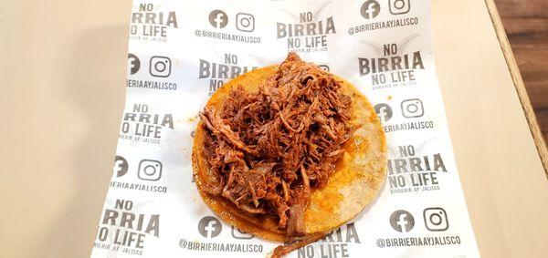 Birria De Res Taco