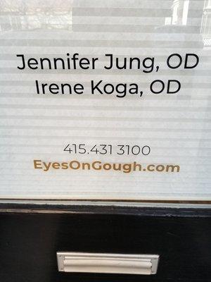 Dr. Koga and Dr.Jung have moved to 235 Gough St