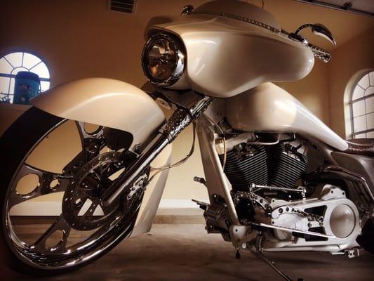 Harley Davidson Detail by Splash Mobile Auto Detailing.