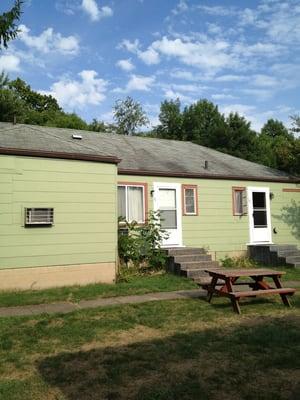 Rooms are small, basic, dated but clean. Bathrooms very clean.