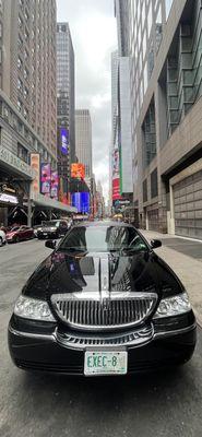 Our Limo on Broadway New York, New York!