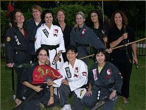 Some of our highest level of black belt students are women