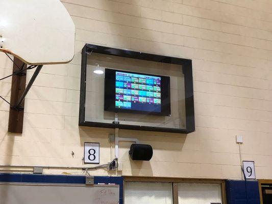 Custom Video with Audio Distribution over the Network in Basketball court, frame by KH