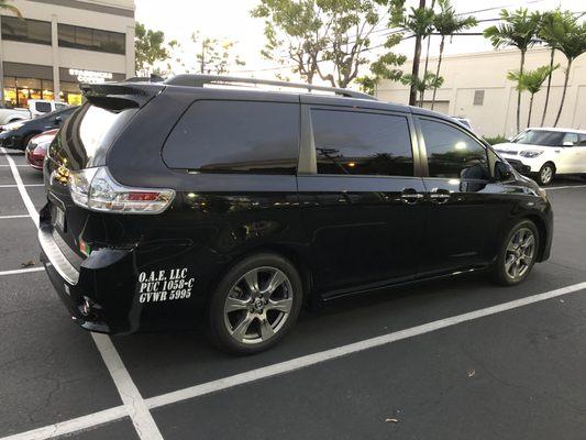 That's one of our 2018 Toyota Sienna SE, enjoy your ride.