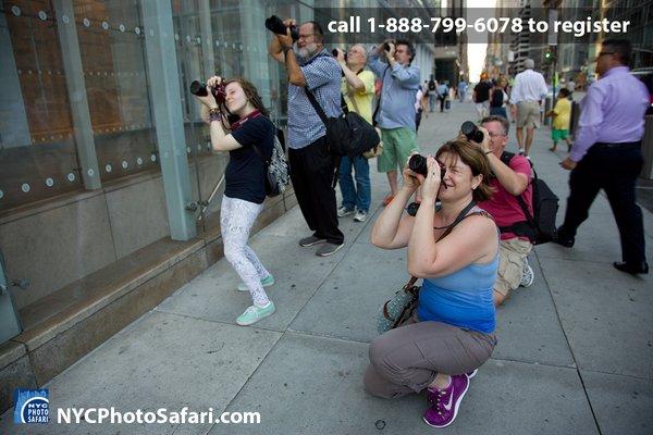 NYC Photo Safari - Iconic NY  Tour participants