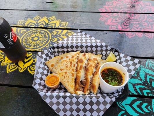 birria quesadilla.