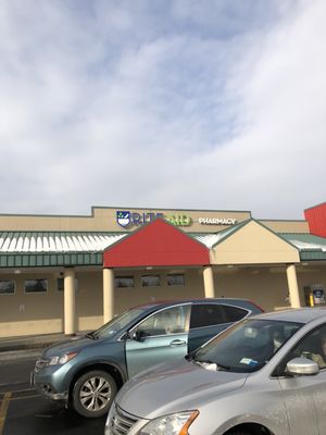 Rite Aid is located in the plaza. Lots of parking by the door.