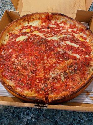 12" Cheese Deep Dish Pizza