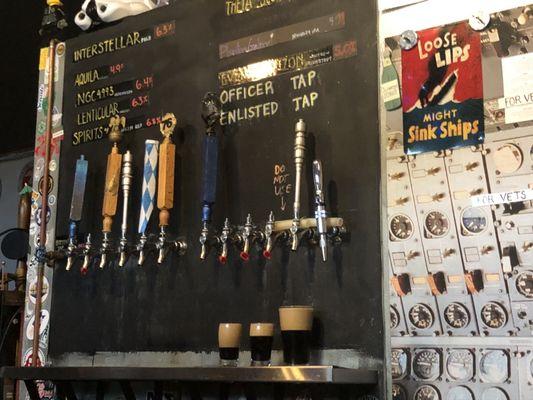 Beer taps