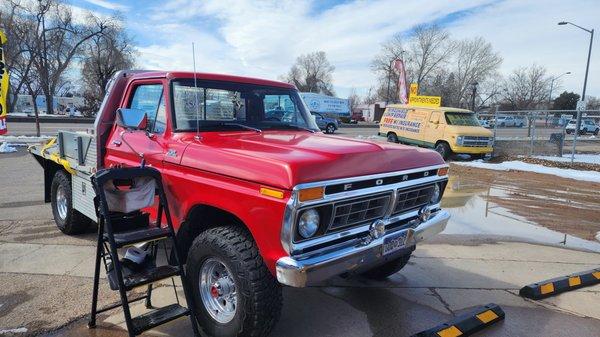 Windshield chip repair at 1304 North College ave Fort Collins, Co 80524