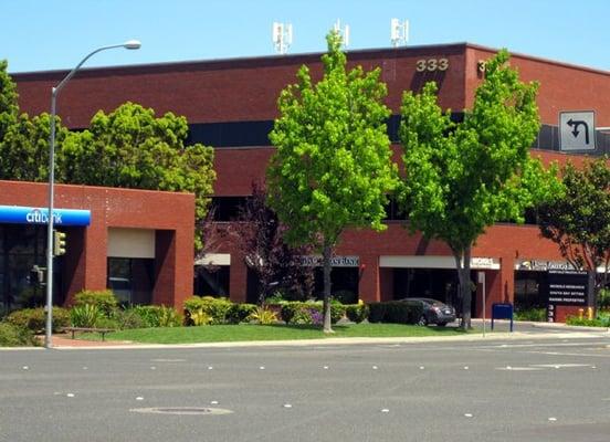 Our dental office in located inside this professional building