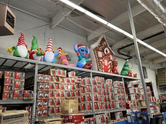 Christmas inflatables