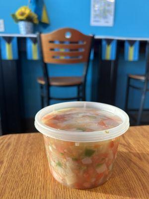 Conch salad...soooo good!