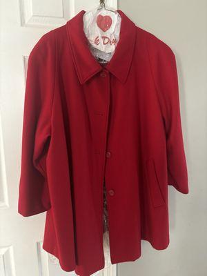 My beautifully restored red coat!