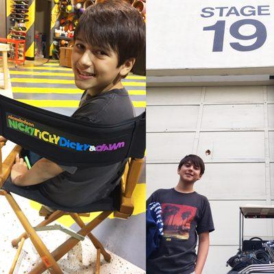 Congratulations Gage on booking a Guest Star Recurring role on Nickelodeon's hit Nicky Ricky Dicky and Dawn!!