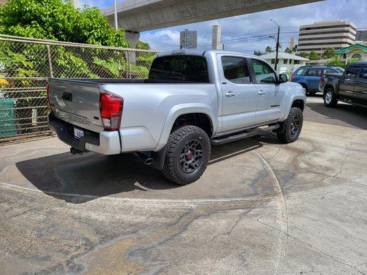 2023 Tacoma  2 of 4 Pix. 
 
 Installed; Our 3rd Gen Ceramic. 
 This makes the 1st and 2nd Ceramic Obsolete. Titan Tech Graphics Applied.