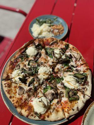 Luna Mushroom Pizza