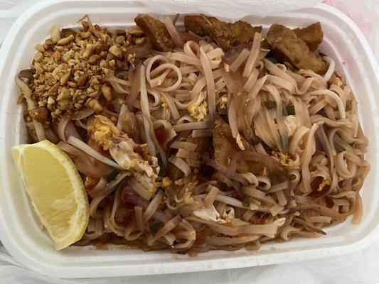 Pad Thai with tofu