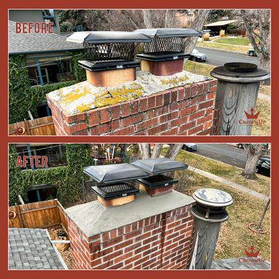 chimney crown repair