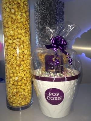 The popcorn bucket is so cool! 2 sizes perfect for home or a gift.