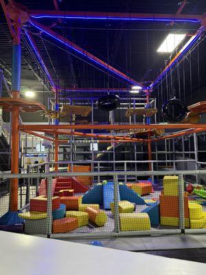 Toddler soft play area