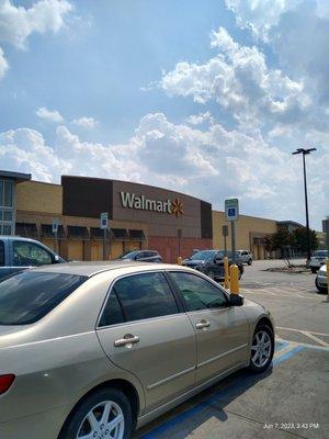 Another view of Walmart.