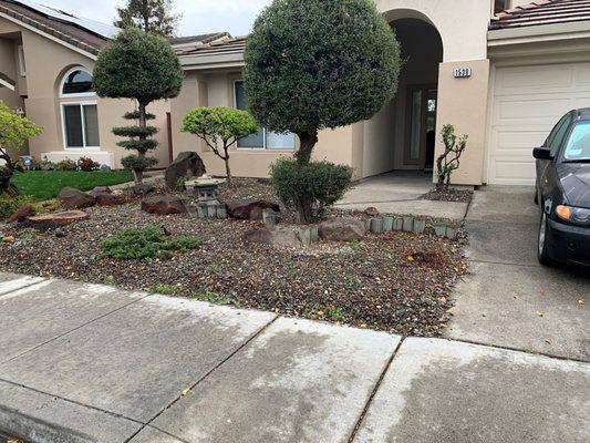 serene Japanese garden welcoming you home