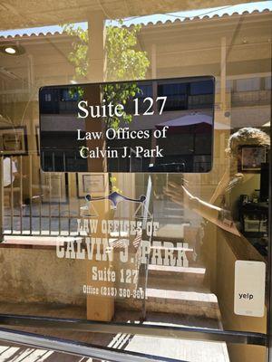 Suite 127 Law Offices of Calvin J. Park