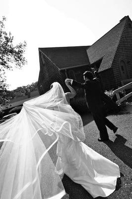 Just married! Cape Cod multi-location wedding. Michelle Tricca Photography