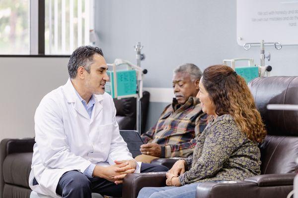 Our doctors ensure every patient and their loved ones are informed and confident about the treatment plan ahead.