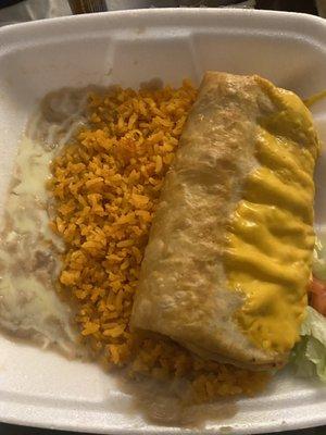 Chimichanga Dinner