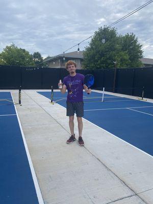 Pickleball court