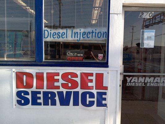 Serving all your Diesel injection needs   Located in San Pedro  270 east 22nd st  90731