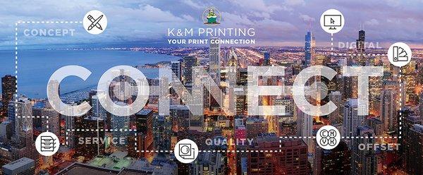 K&M Printing - quality and personalized custom printing service.