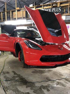 C7 corvette front end paint protection