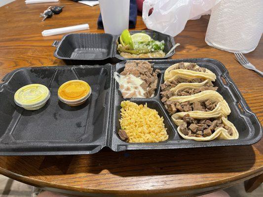 5 Street 5 Taco Plate