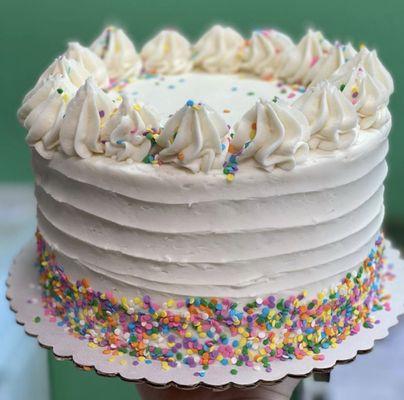 Sprinkle cake