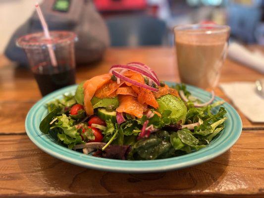 Lox & Avo salad It tastes as good as it looks!!!