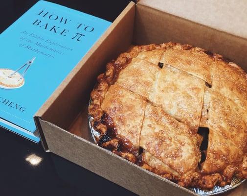 Classic apple pie delivered on Pi Day