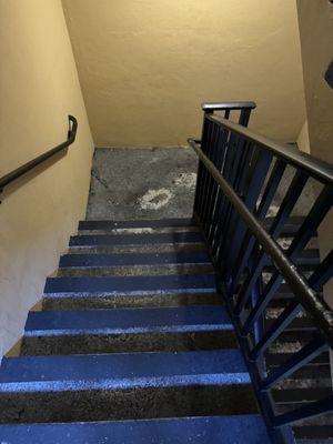 Dirty stairs