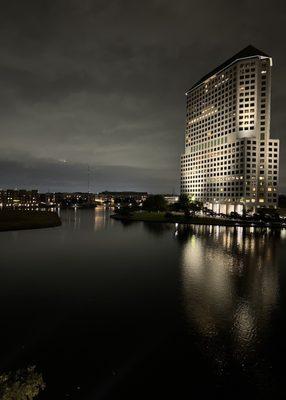 Balcony Lake View - from 5th floor / room 521 (Oct. 29)