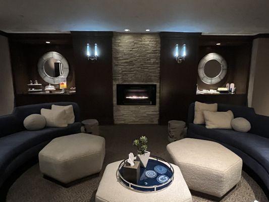 Spa relaxation area