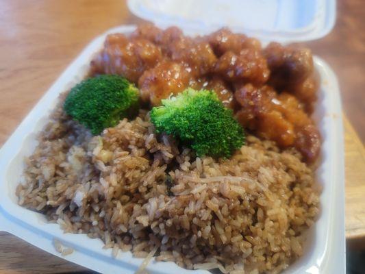 Orange Chicken Dinner Special