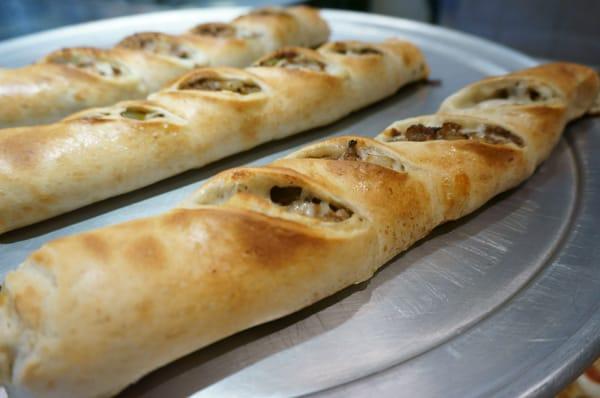 Vino's Cheesesteak Stromboli is a local favorite!