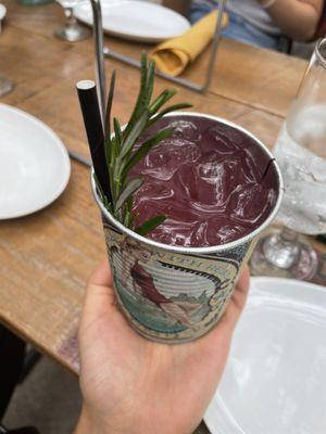 Cranberry mule