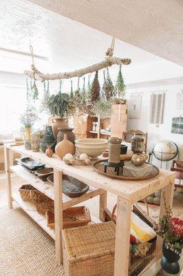 Home goods section featuring vintage, expertly curated accessories for your home. #homegoods