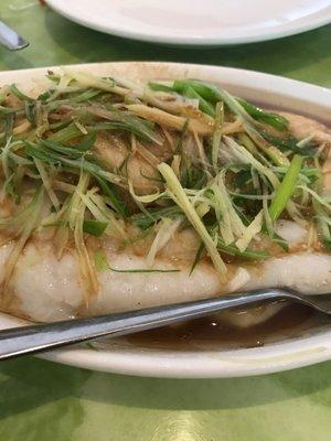 Steamed fish